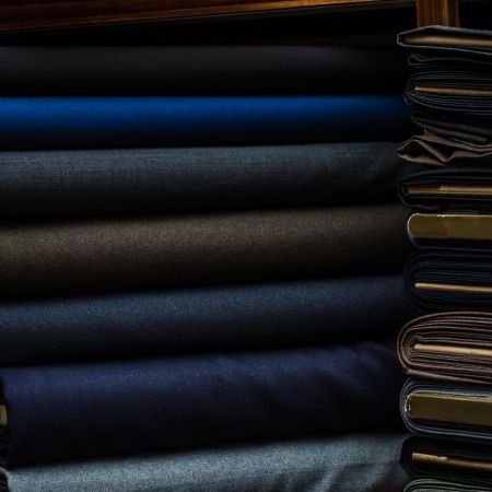 Black Polyester Suiting Fabric In Rajasthan